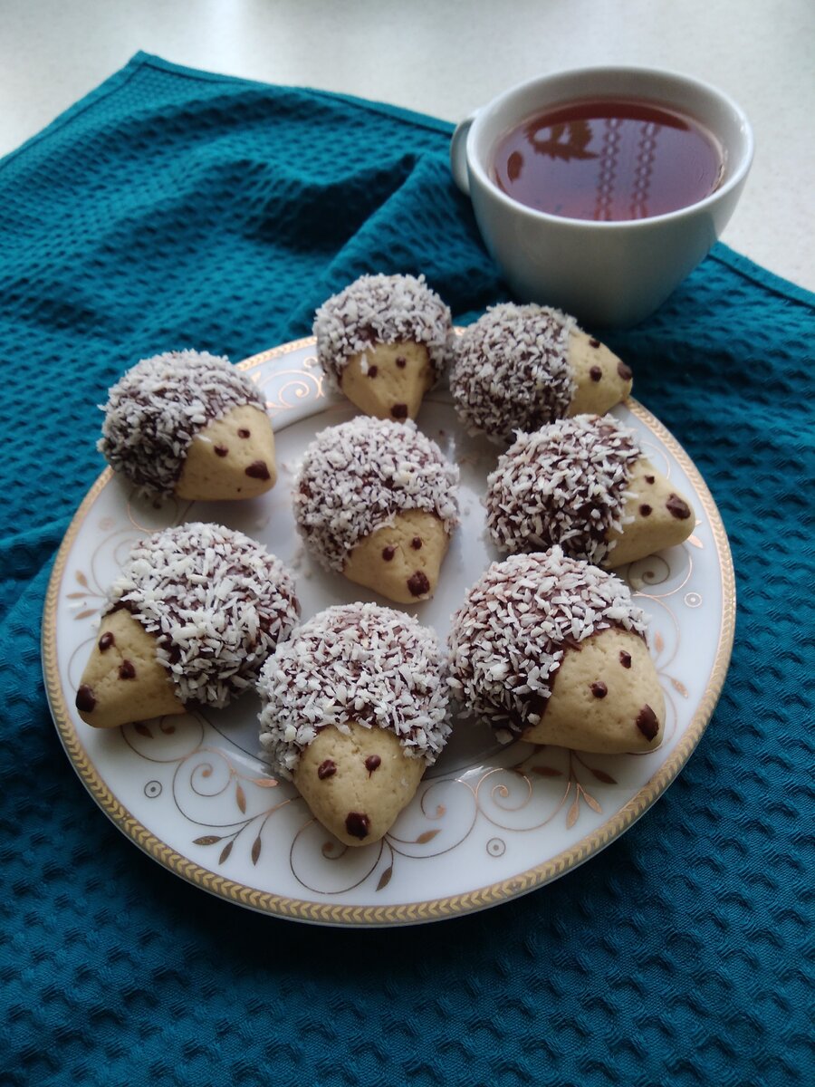 Печенье шоколадные ежики