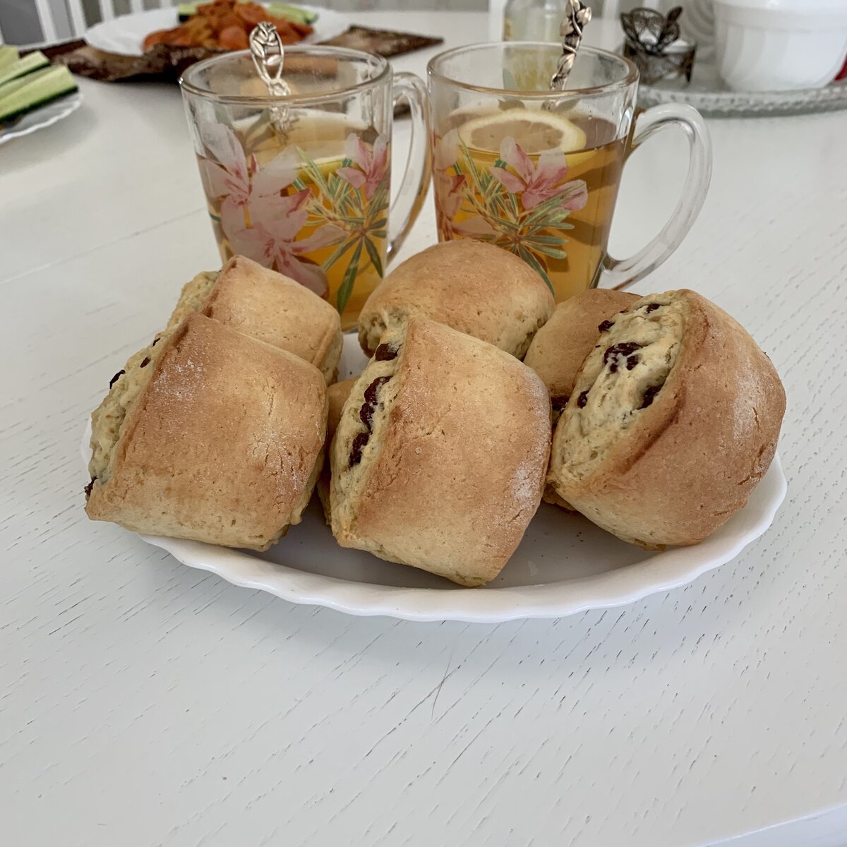 Песочный штрудель с изюмом