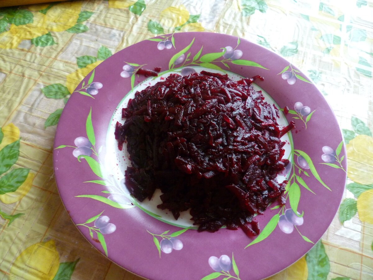 Отварная свекла