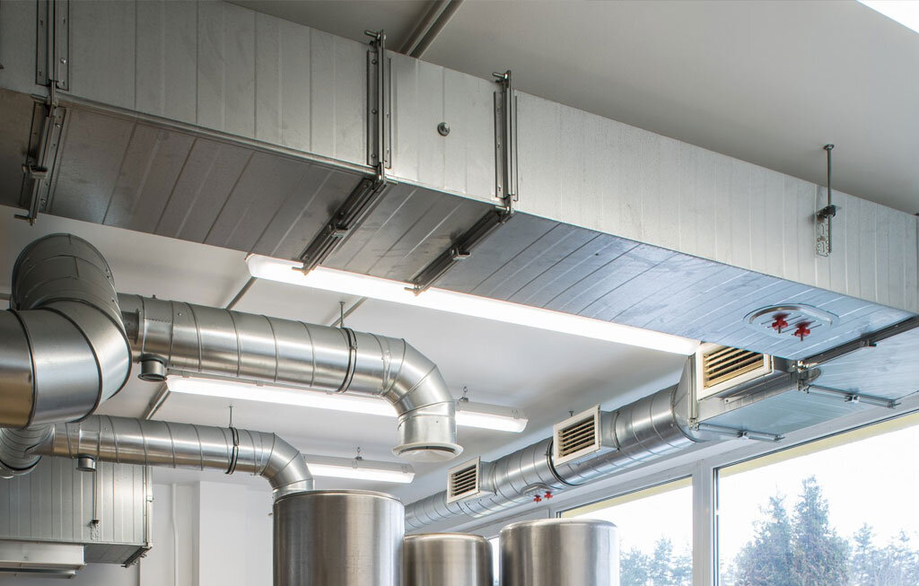 Без системы вентиляции не обойдётся ни одно современное здание.