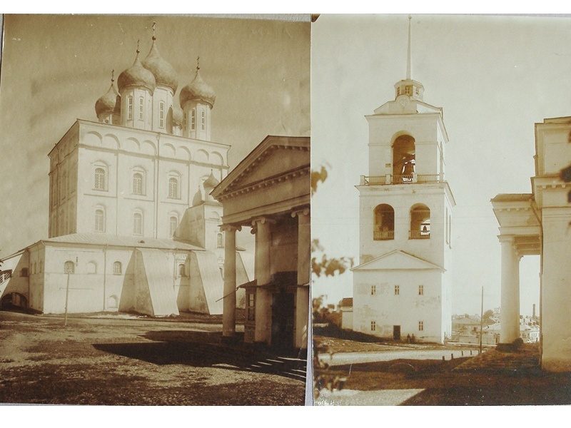 Псковский Кром. Колокольня Троицкого собора.