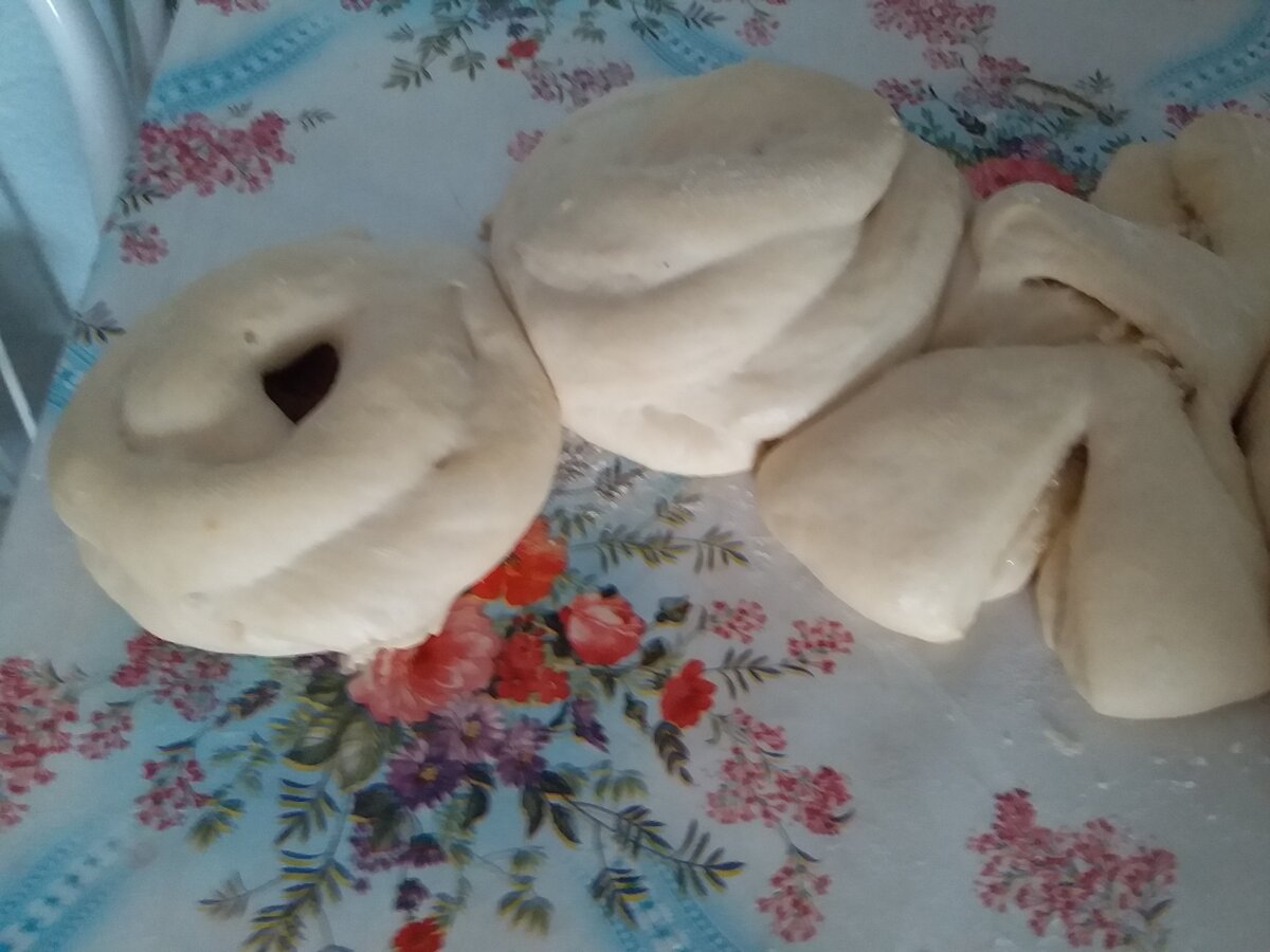 Домашние булочки с повидлом