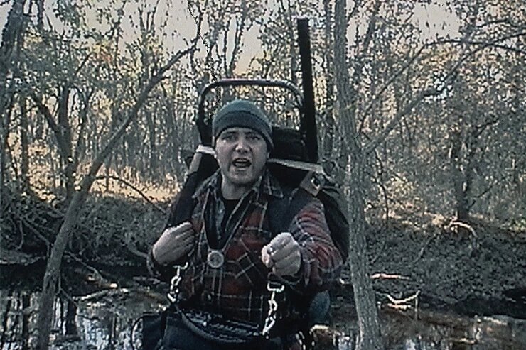 кадр из Mockumentary фильма "Ведьма из Блэр"