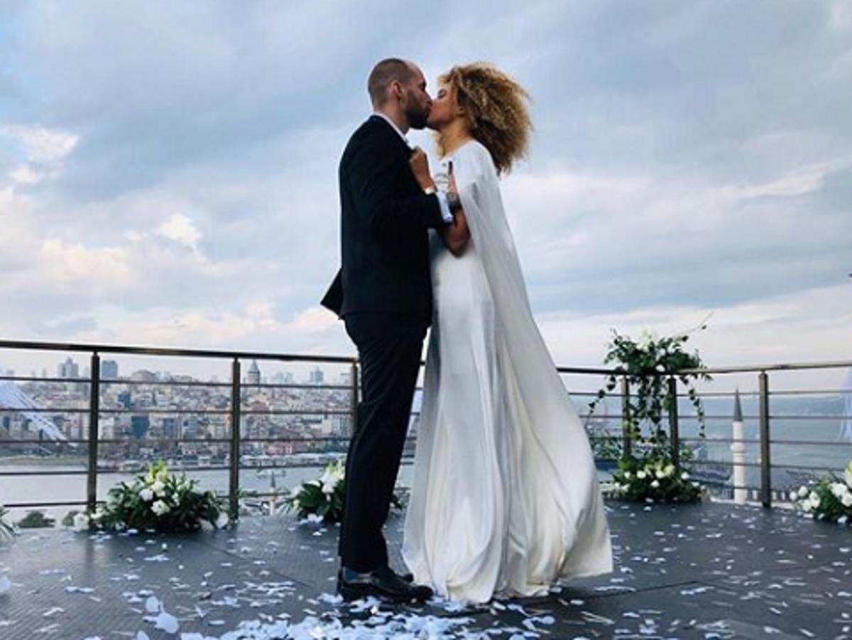 Антон и Барбара в финале «Холостяка» 