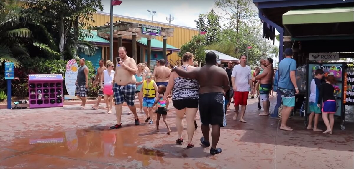 Дорога к пляжу.