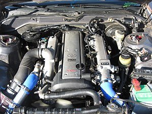 Третье поколение 1JZ-GTE VVTi, установленный в Toyota Cressida MX83, 1989 года