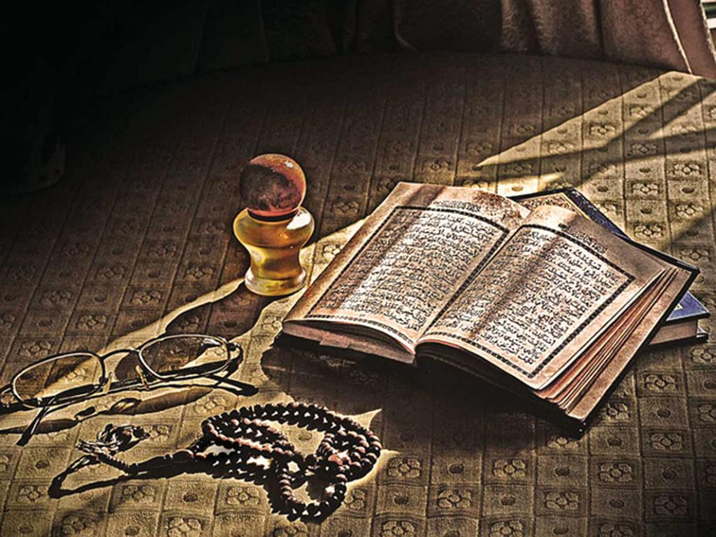 Поэзия в Исламе. Коран. Коран фон.