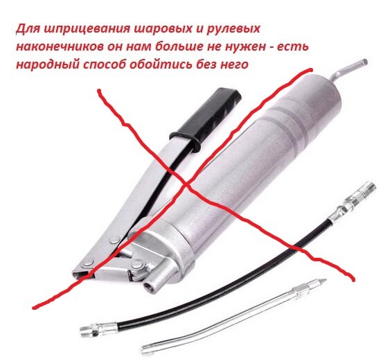 Пневматический шприц для смазки купить в Минске