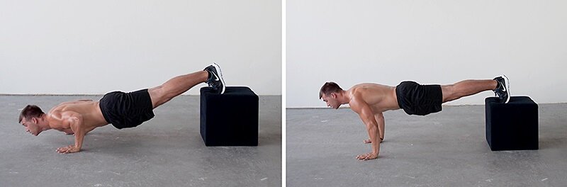 Усложненные отжимания