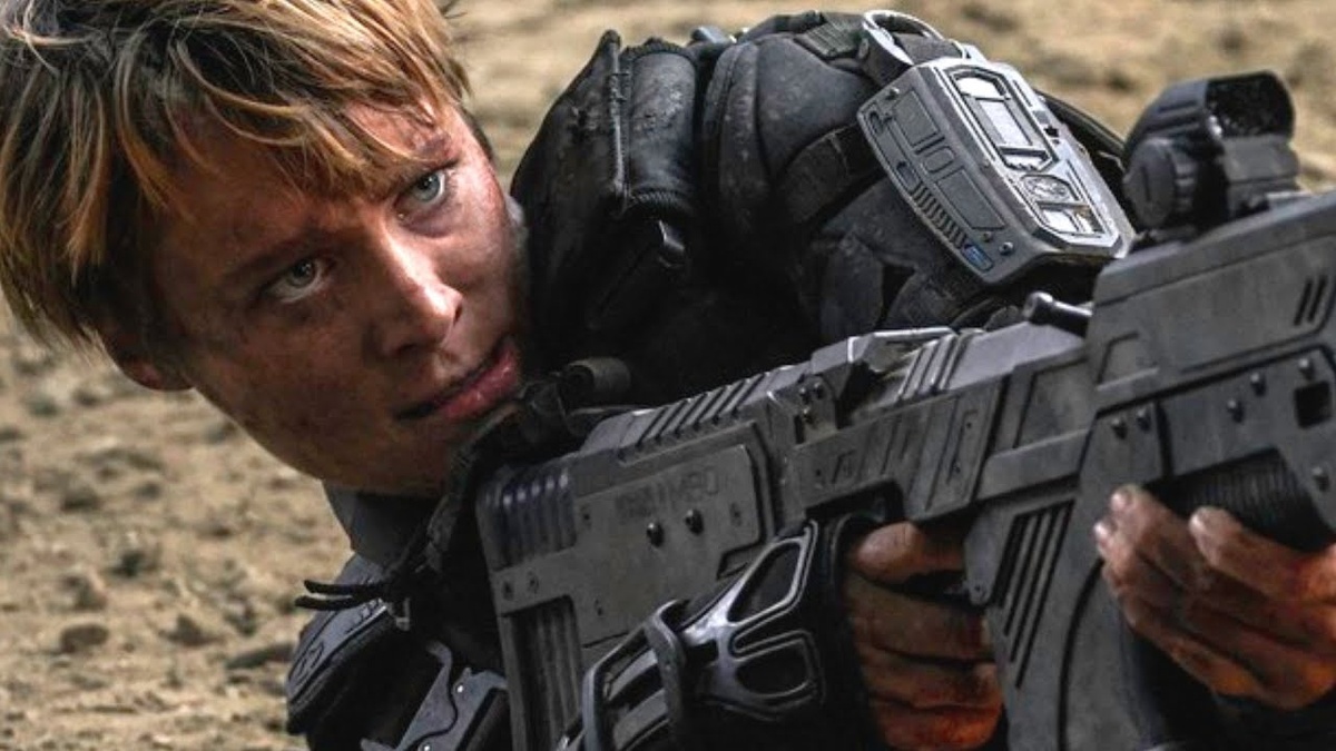 Кадр из фильма Терминатор темные судьбы.