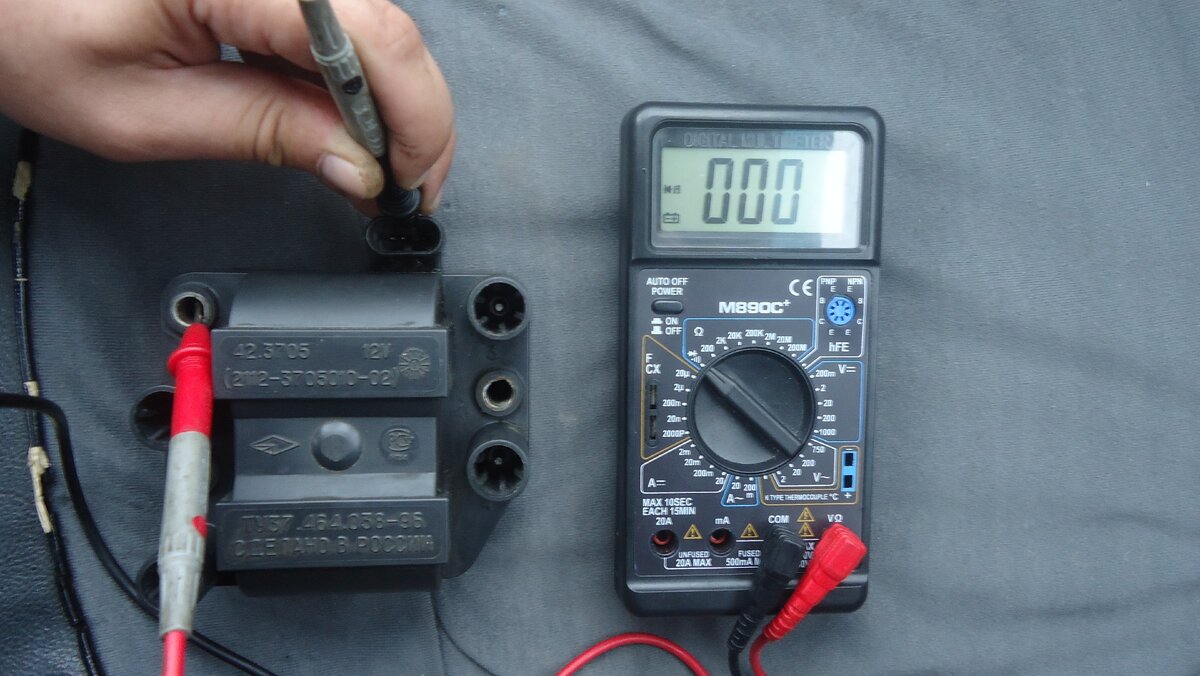 Как проверить катушку зажигания ВАЗ мультиметром? Подробная инструкция! |  Montizar Авто | Дзен
