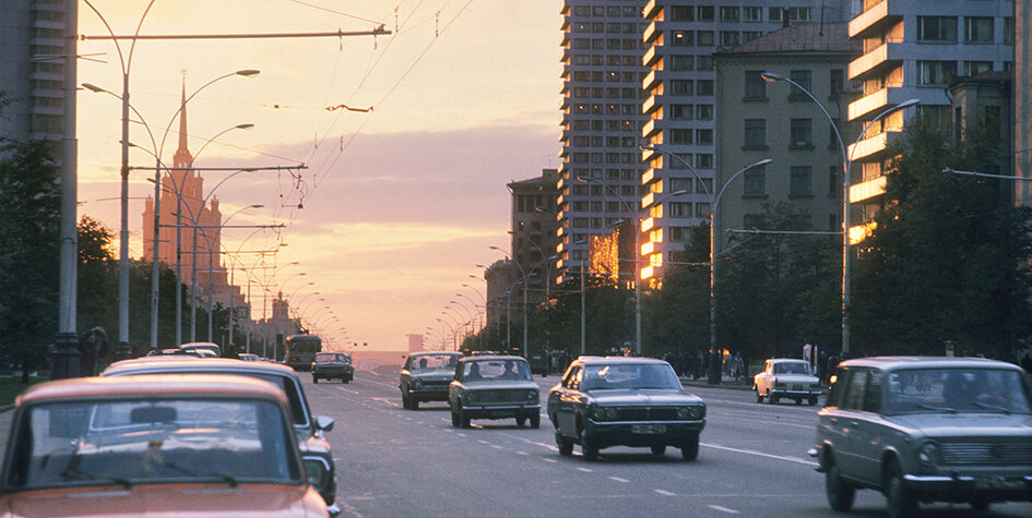 Москва 1977 год фото