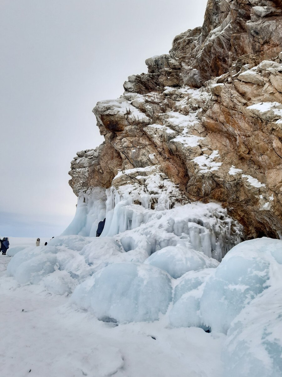 Байкал. Мыс Хобой, о. Ольхон. Февраль 2020