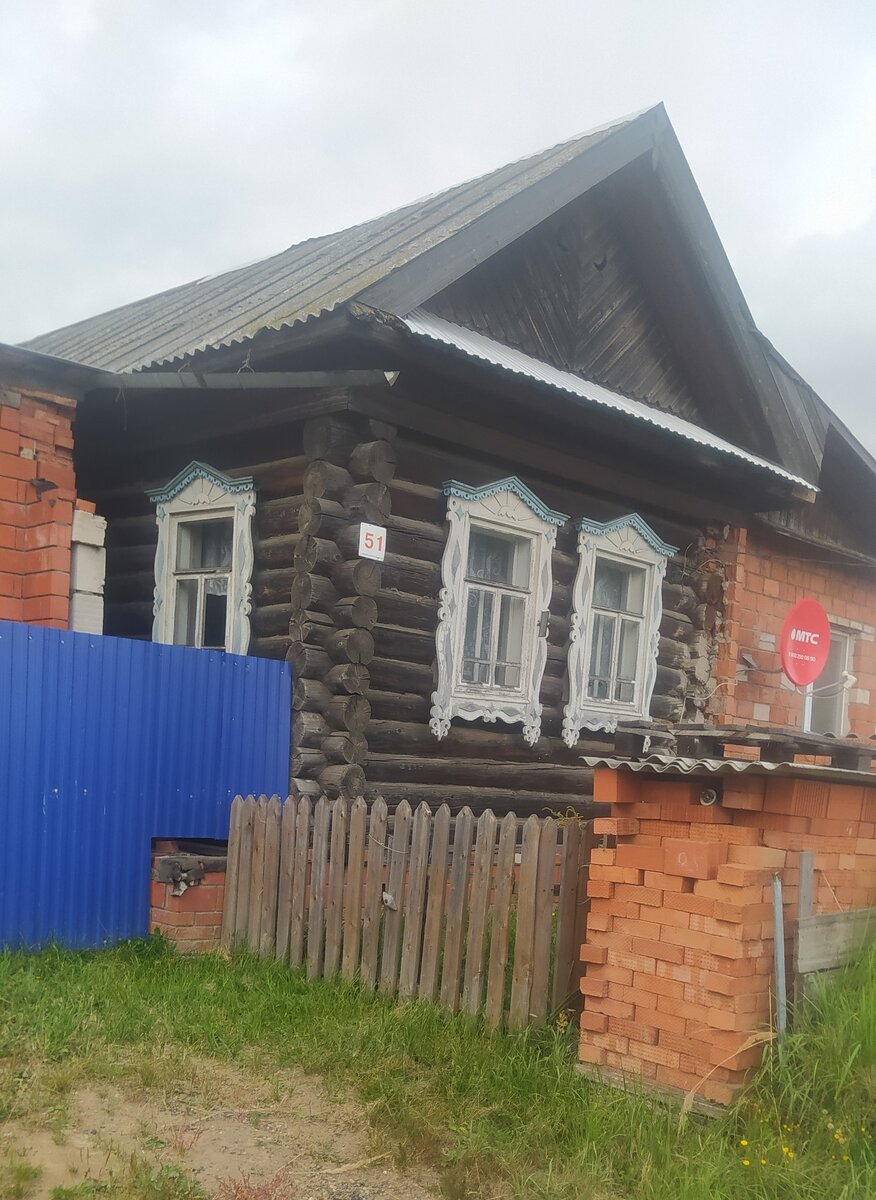 Наш недостроенный дом.
