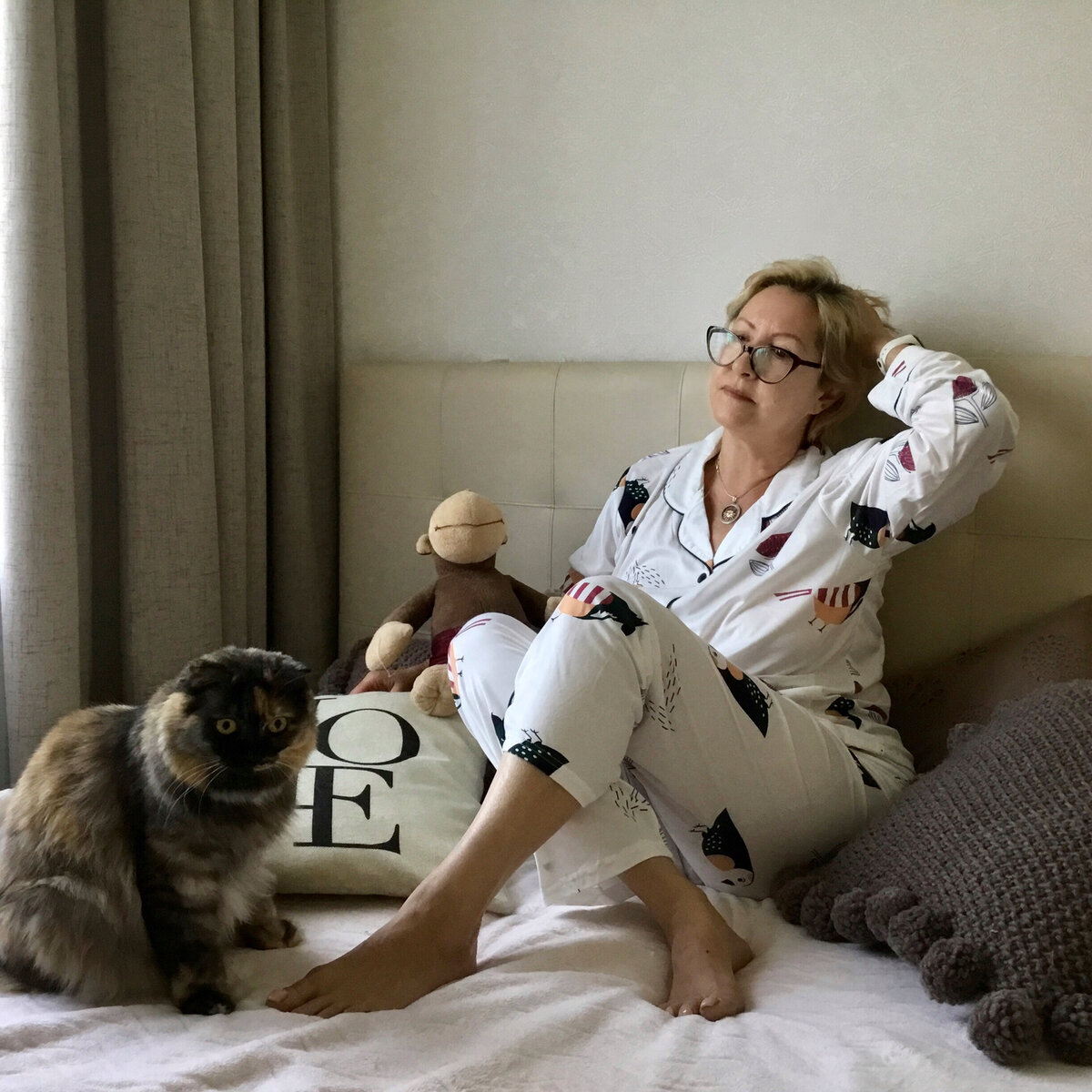 Всем привет! Сегодня я хочу показать уютную пижаму, которую я купила на AliExpress