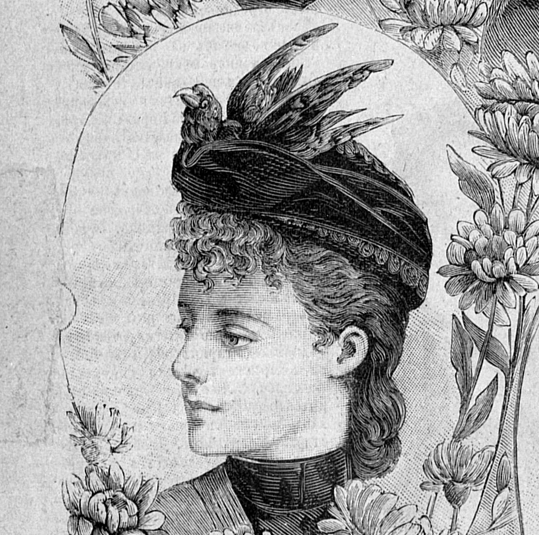 Шляпа «Набоб». Журнал «Вестник моды»