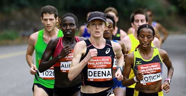 Дина задаёт темп