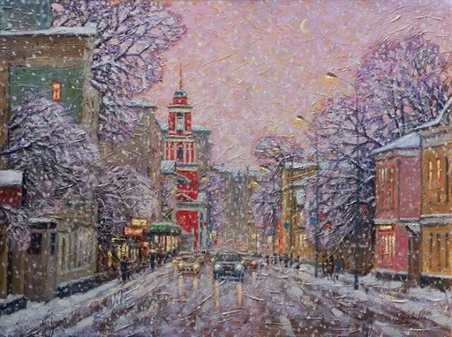 Художник Игорь Разживин.