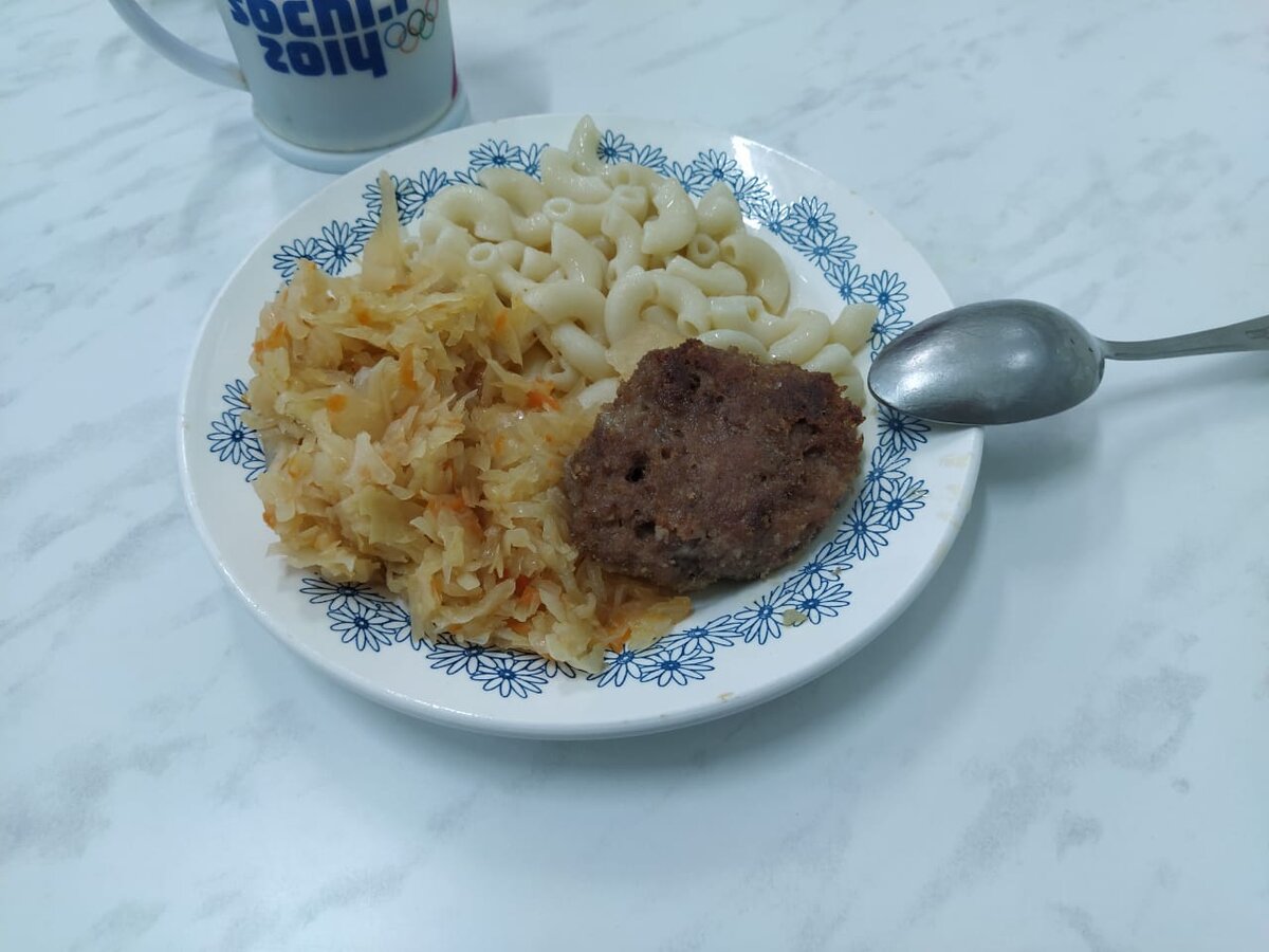 Самый обычный обед моей бабули