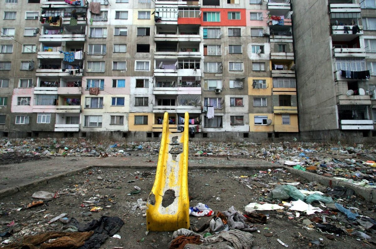 Столипиново болгария цыганский квартал фото