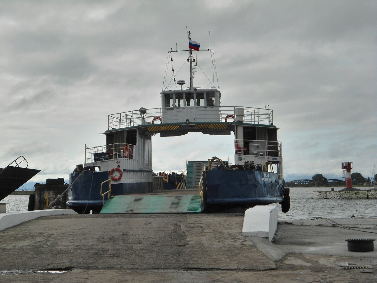 Паром на Балтийскую косу