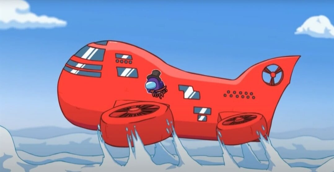 Дирижабль, на котором разворачиваются действия игры на новой карте