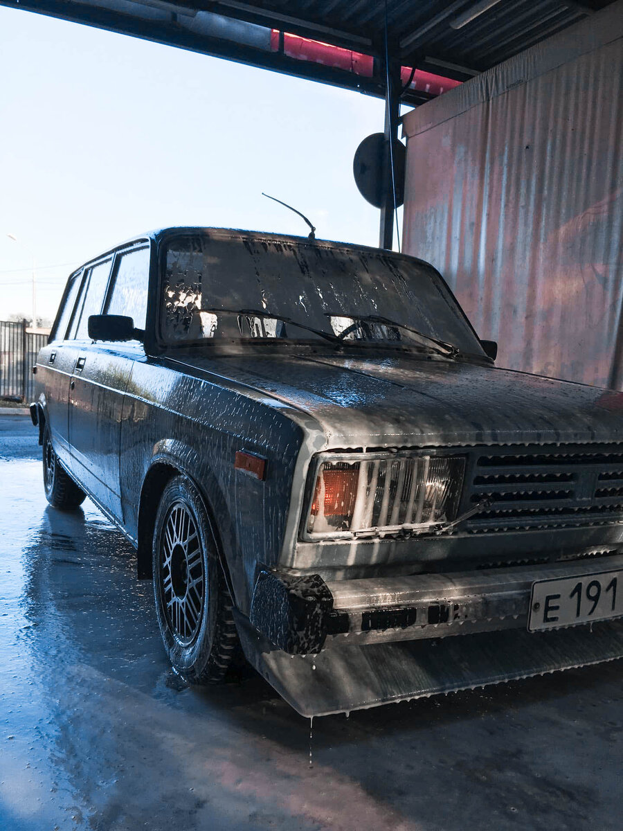 Обожаю мыть машину