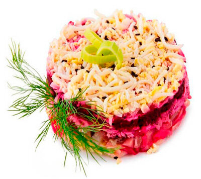 Проверенный временем и не одним миллионом людей классический салат - селедка под шубой!