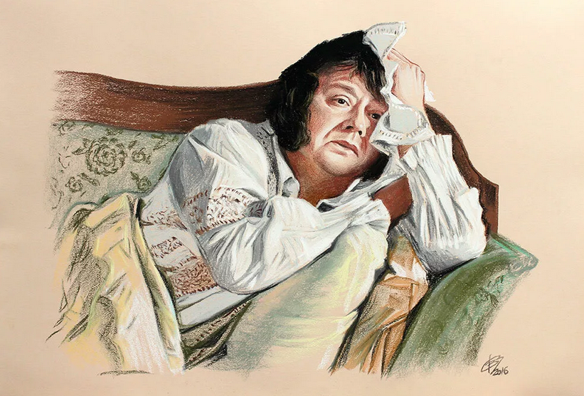 Обломов на диване