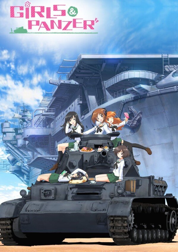 Постер к аниме " Девушки и танки "