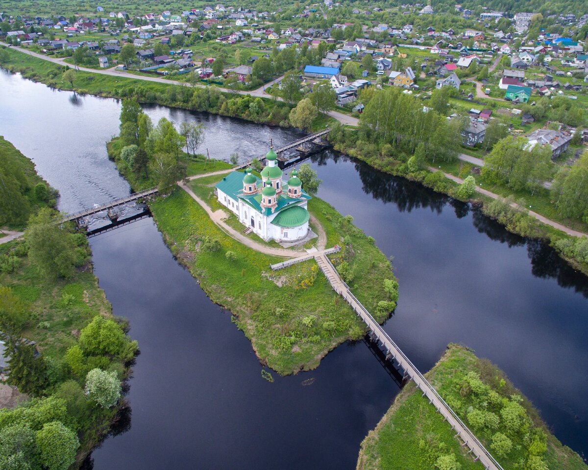  Собор Смоленской иконы Божией Матери в городе Олонец, Карелия. Фото автора