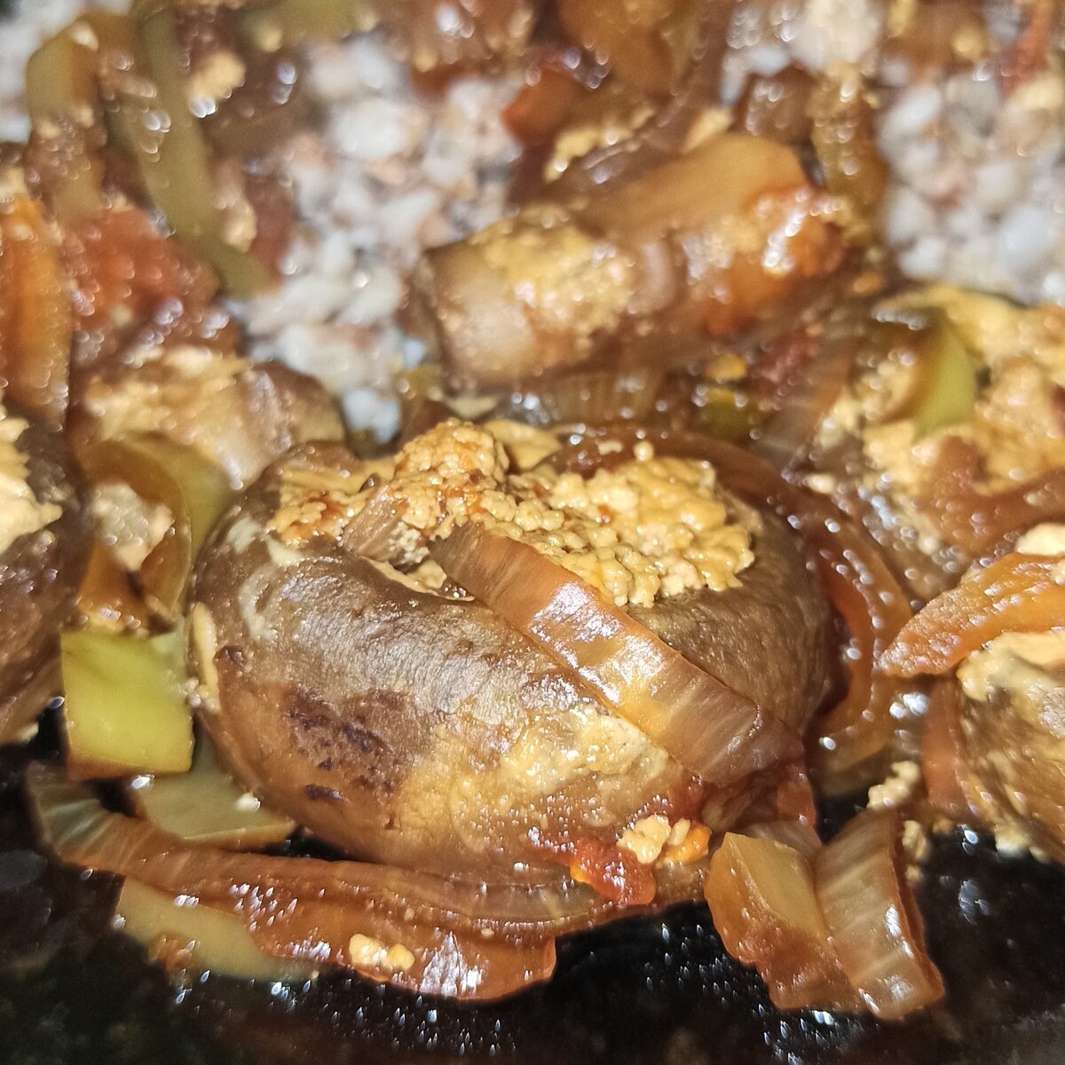 Рецепт грибов со сметаной