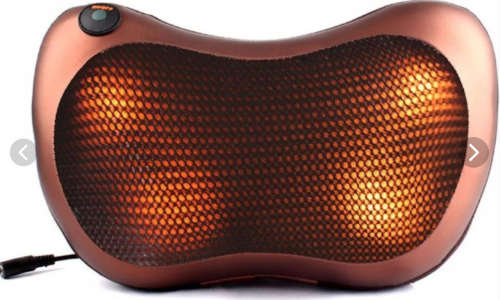 Вот такая или похожая штука расслабляет мышцы шеи и головы, избавляет от ночных бдений на-раз.