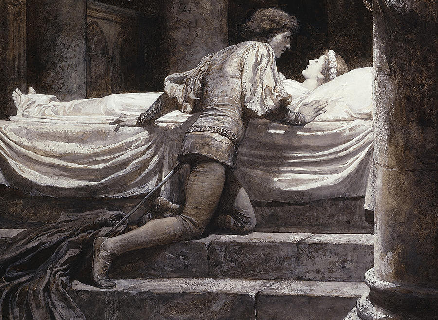 Иллюстрация к трагедии "Ромео и Джульетта"