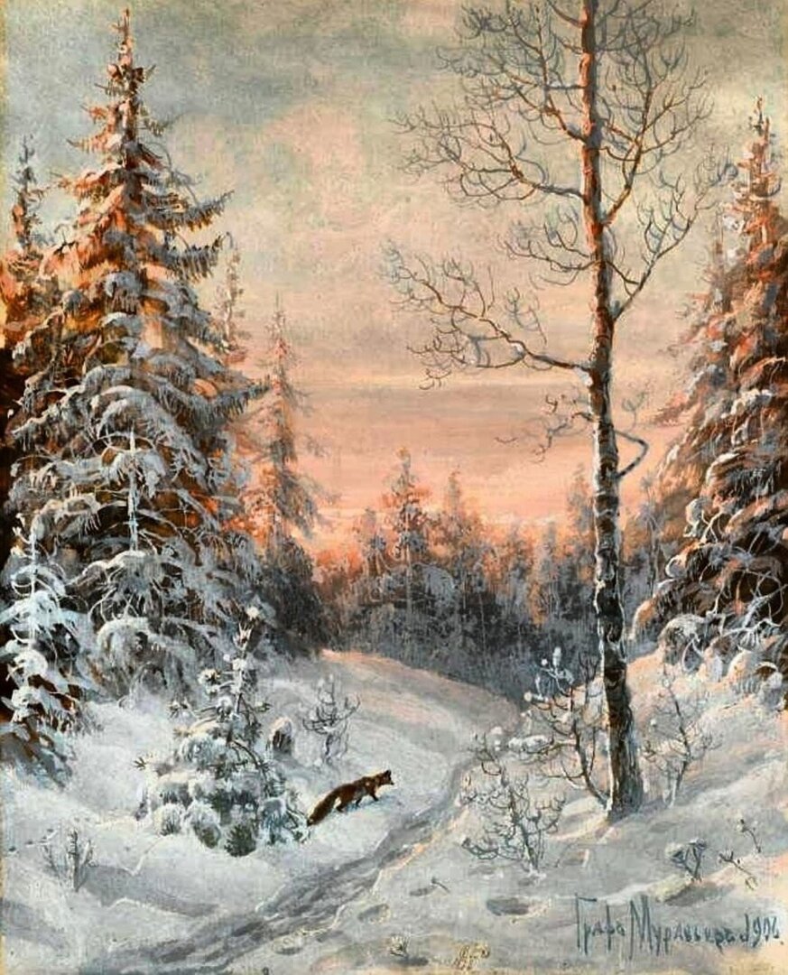 В. Л. Муравьёв. "Лисица". 1906