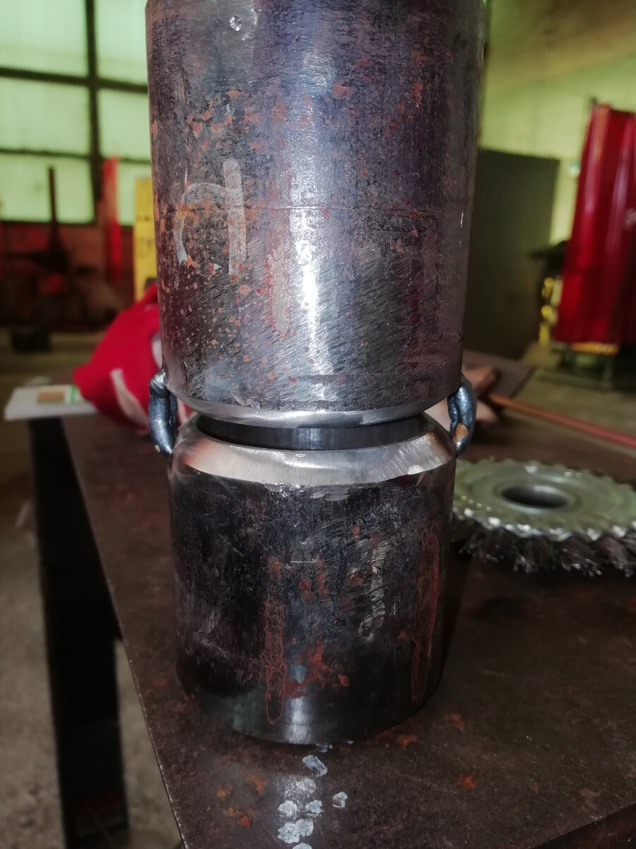 57 труба на мостиках