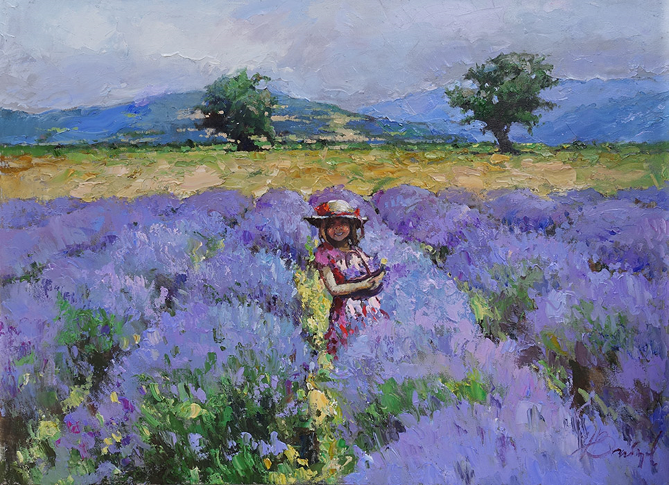 Художник Алексей Зайцев, картина Прованс.