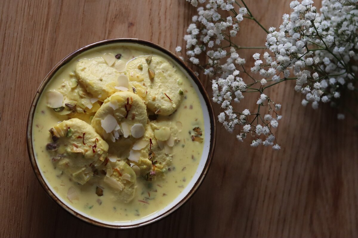 Rasmalai индийское блюдо