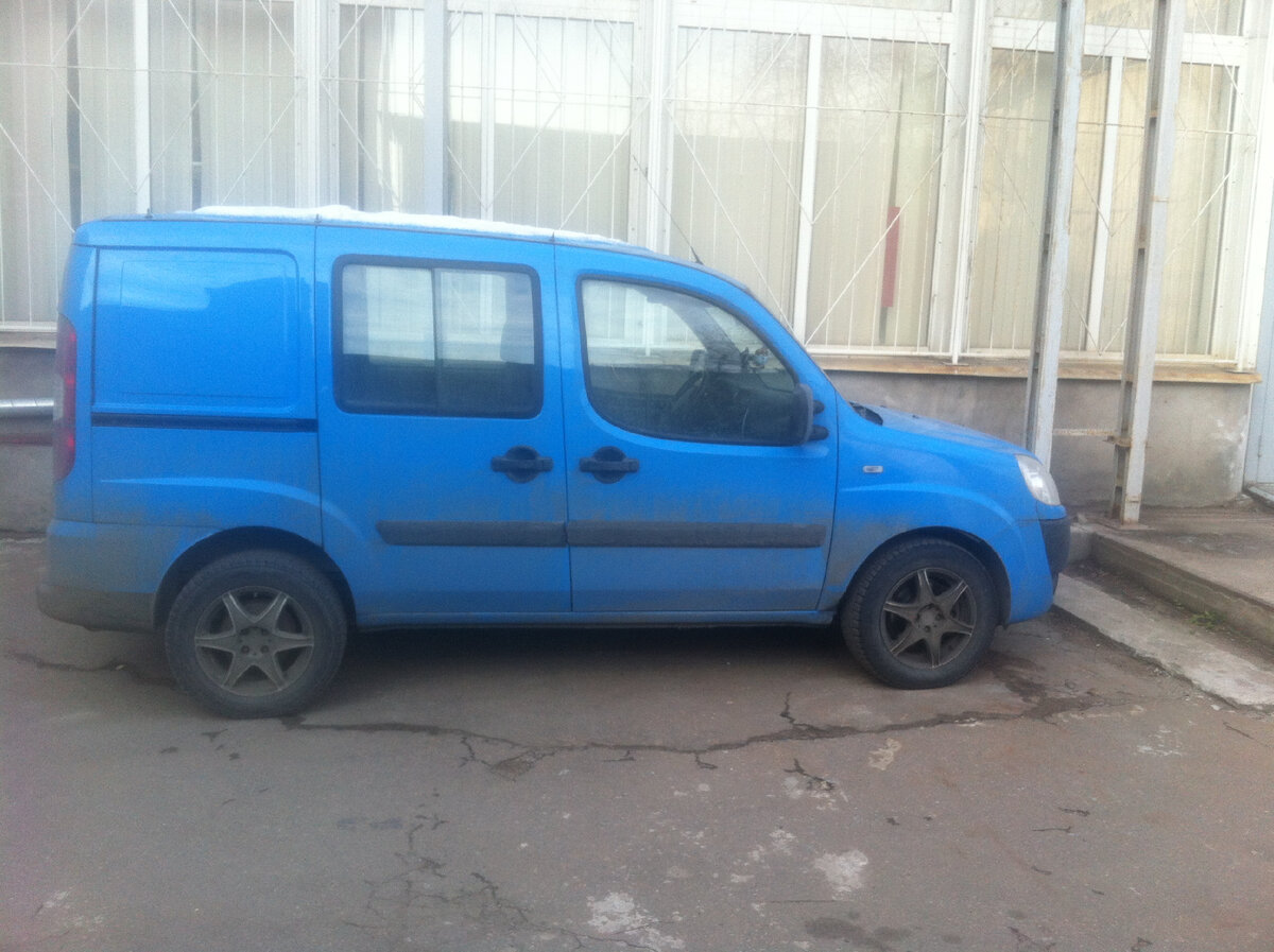Фото автора! Фиат Добло дизель. Домашний помощник.