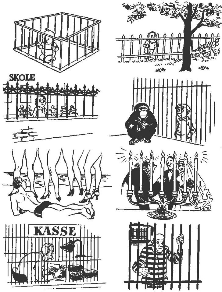 Смешные комиксы из Дании от художника-карикатуриста Херлуфа Бидструпа ...