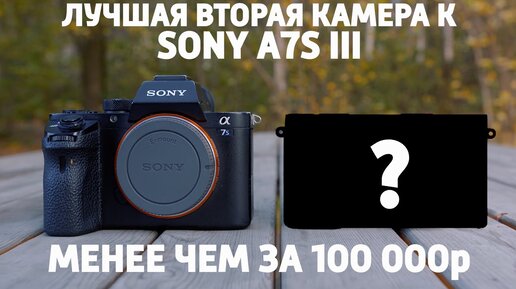 Лучшая вторая камера для Sony a7s III до 1000$