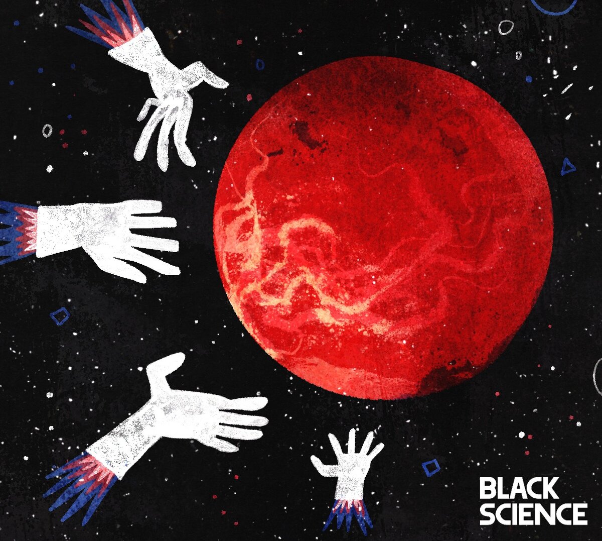 Этюд «Все хотят на Марс» от нашей штатной художницы Лены