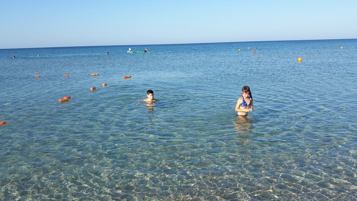 самое прозрачное море в Крыму