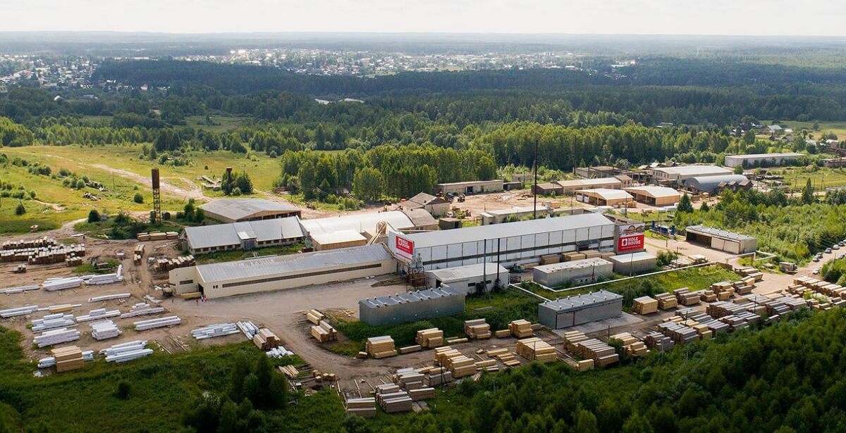 Завод Holz House в п.г.т. Даровской, Кировской области
