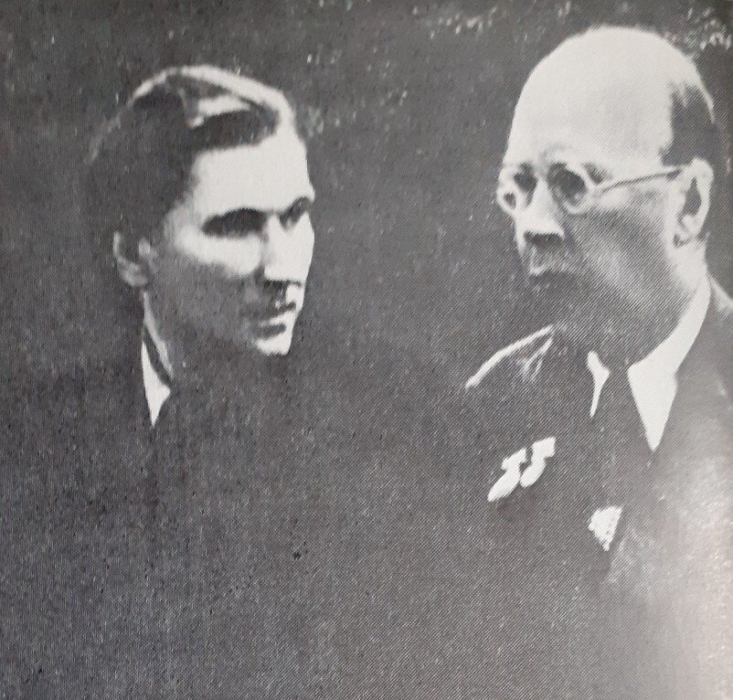 Л. Лавровский и С. Прокофьев.