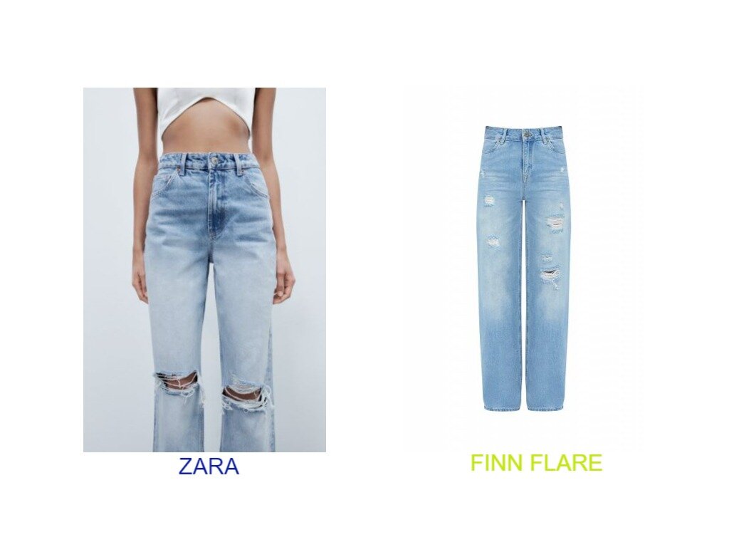 Сравнение моделей 2022/2023 Zara и Finn Flare