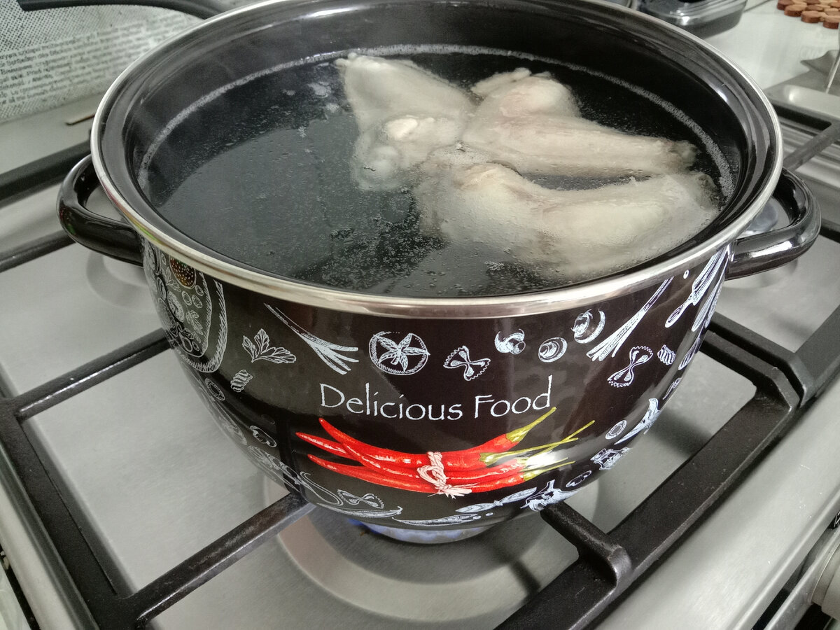 Куриный суп с клецками — как мама варила