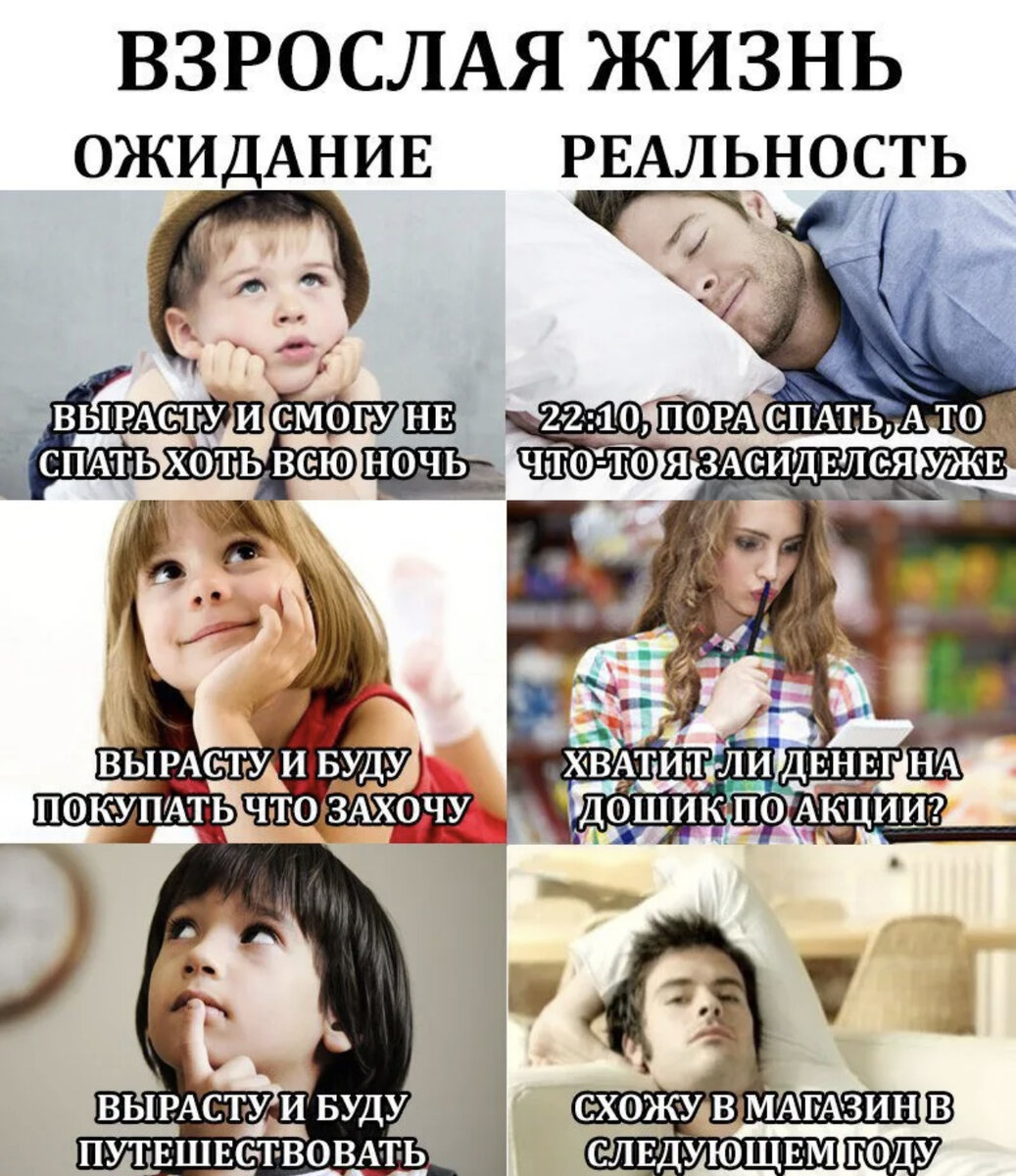 Взрослая жизнь