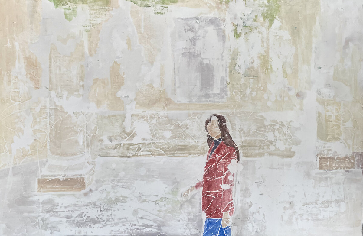 Наталья Чобанян  "Прогулка"
60 x 80 см