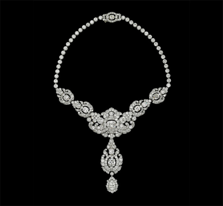 Ожерелье Низама из Хайдарабата.